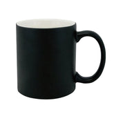 11oz Colour Changing Matte Mug Black